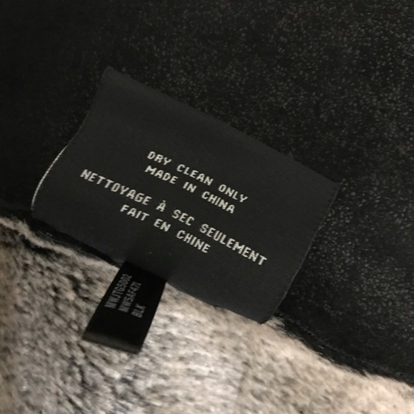 Marc New York by Andrew Marc Women's Black Faux Sherpa Vest Size Small - Picture 6 of 12